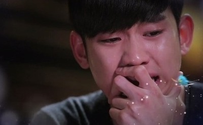 별그대 눈물 김수현 연기  별에서 온 그대  슬픈