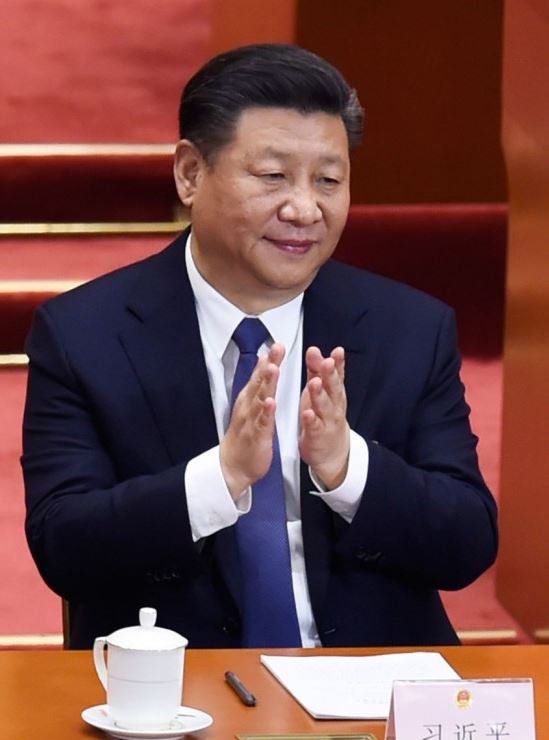 시진핑 중국 주석 대통령 박수